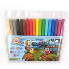 Фломастеры 18цв. KOH-I-NOOR Совята 771012 блистер