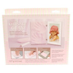 Набор для создания отпечатков с пластики Sculpey с рамкой, Розовый K3 4054