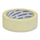 Скотч бумажный малярный 25мм 20м Favorit 10-011