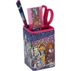 Стакан для ручек KITE мод 214 с 4 предметами Monster High MH14-214K