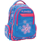 Рюкзак (ранец) школьный Yes 551921 Flovers DU683 43*30,5*15см