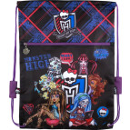 Сумка для обуви Kite мод 601-2 Monster High с карманом MH14-601-2K