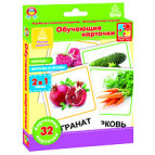 Карточки Vladi Toys Овощи, Фрукты и Ягоды VT1301-02