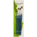 Набор кистей 5шт Walid Royal-Art Brushes нейлон, микс RA-2606