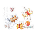 Декупажная карта-бумага 21*29,7см Сладких снов 45г/м 69200751