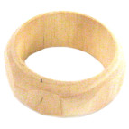 Заготовка из дерева Браслет (ольха) граненный d67мм, шир.35мм
