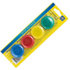 Магниты Д3,0см 4шт Buromax 0022-43