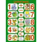 Плакат А2 КРЕДО Цифры 62037