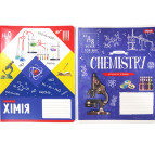 Тетрадь школьная предметная А5+ 168*203мм 48л. 1 ВЕРЕСНЯ в клетку, Химия