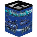 Стакан для ручек ZiBi канц 3103-02 Синий