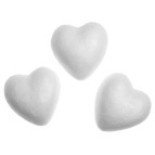 Заготовка для декорирования пенопласт Сердца 6*3см Dalprint набор 5шт. 279800706