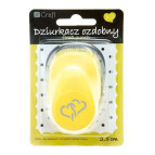 Дырокол фигурный Dalprint вырубка 2,5см Два Сердца 9AD110134