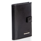 Портмоне - обложка кожаная для документов Buatro 8202 Черный гладкий