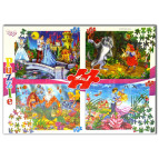 Пазлы DankoToys 120 эл. DT K120-03-06 4в1