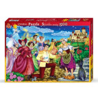 Пазлы DankoToys 500 эл. DT C500 Золушка 475*340 Golden series