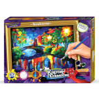 Раскраска по номерам на картоне DankoToys 32*23см KN-01-06 Rendzvous