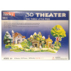 Пазлы 3D Theater 58пр. 70*24,5*25см Три поросенка 580-C