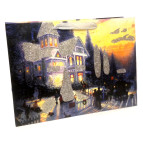 Пакет подарочный бумажный YL-SD-004-007A 37*27*12,5см Новогодний с глитером