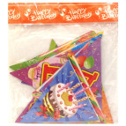 Растяжка праздничная С Днем Рождения! FB-SD32 длина 2,93м с блестками