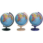 Глобус настольный диаметр 32см на пластиковой ножке, лакированный, Политический (укр)