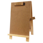 Мольберт стационарный Rosa дер. (сосна) Хлопушка 22*23*38см макс высота полотна 30см GPТ50045602