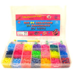 Набор для плетения резинками Rainbow Loom Bands 4200шт. + станок + аксессуары МА-23-8