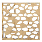 Набор подставок для чашек 2шт квадратные (МДФ 5мм) Rosa Модерн 10*10см GPТ50045578