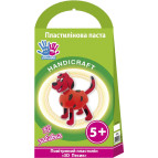 Пластилиновая паста Ухтишко Воздушный пластилин, 3D Собачка 540305
