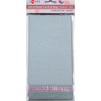 Набор заготовок для открыток 10*20 Santi 250г/м 5шт серебристые перламутровые 952258