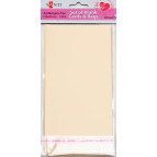 Набор заготовок для открыток 10*20 Santi 300г/м 5шт текстурированные кремовые 952236