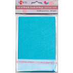 Набор заготовок для открыток 10*15 Santi 250г/м 5шт голубые перламутровые 952244