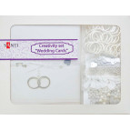 Набор заготовок для открыток Santi 20шт 10*6,8см 230г/м Свадебные открытки 952055