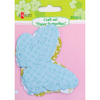 Набор заготовок для декорирования Santi 30шт Бабочки 952107