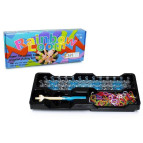 Набор для плетения резинками Rainbow Loom Bands 600шт. + разборной усиленный станок, аксессуары