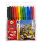 Фломастеры 12цв. Koh-i-Noor блистер 7710ET-12