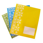 Тетрадь школьная А5+ 168*203мм 12л. Polisvit фоновая обложка