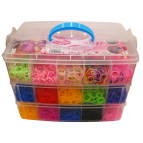 Набор для плетения резинками Rainbow Loom Bands 12000шт.