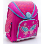 Рюкзак (ранец) школьный каркасный 1Вересня 551835 Butterfly H-15 36*24,5*13,5см