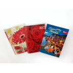 Блокнот А6 64л. ПВХ Скат ТП-49 обложка ассорти