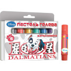 Мел пастель 1 Вересня 6цв. гелевый Металлизированный 400105