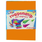 Бумага гофрированная креповая 55% А3 (30*40 см) 10 л. 10 цветов 703909