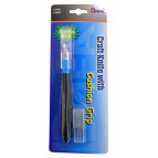 Нож макетный DAFA резиновая ручка, 5 сменных лезвий C-601GS