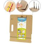 Планшет художественный А2 (53*63 см) Rosa МДФ с магнитным зажимом и ремнем GPТ50025363