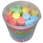 Мелки цветные 15шт Лидер Jumbo в пласт ведре 5021