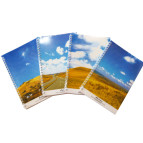 Тетрадь на спирали А5 48л. пластиковая обложка Лидер 77313