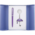 Ручки в наборе Langres Umbrella 1шт+брелок фиолетовый LS.122022-07