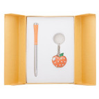 Ручки в наборе Langres Apple 1шт+брелок оранжевый LS.122024-11