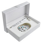 Ручки в наборе Langres Elegance 1шт+крючок для сумки, белый LS.122029-12