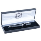 Ручка шариковая Langres Charm LS.403009-01 с кристаллами Swarovski, черная