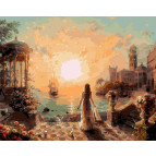 Картина раскраска по  номерам на холсте 40*50см Babylon VP381 Возвращение
